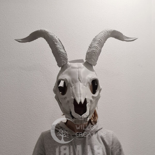 Goat Skull Mask – Willow Creative