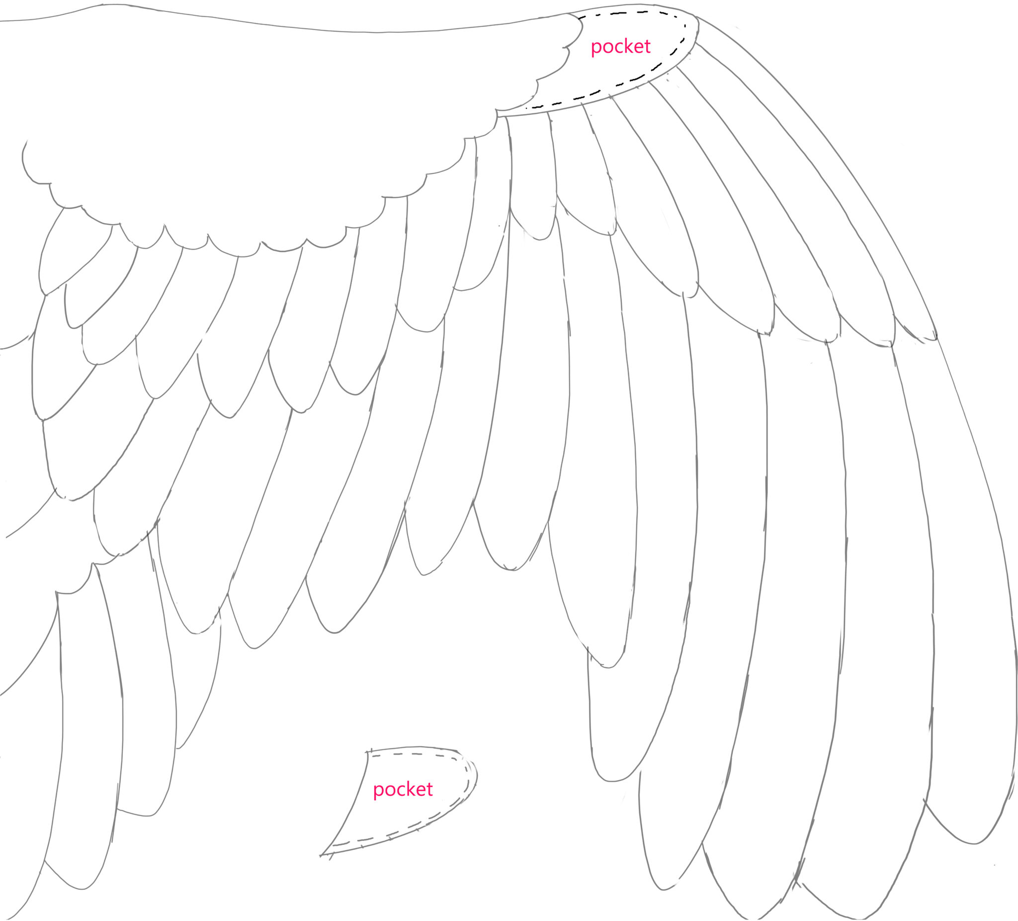 Wing Blanket Pattern – Willow Creative