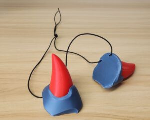 Shion horns 3D printed (Overwatch)